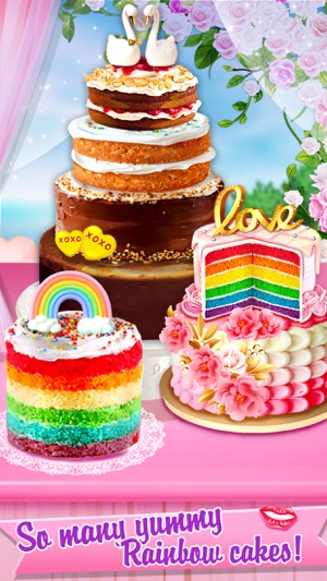 Wedding Rainbow Cake - Kids Sweet Desserts Maker(圖1)-速報App