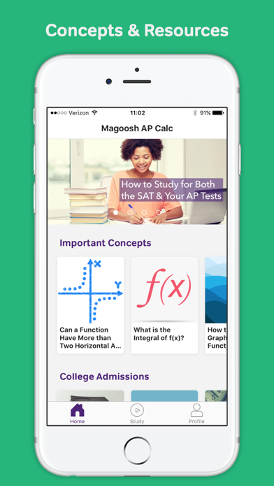 How to cancel & delete AP Calculus Exam Prep from Magoosh from iphone & ipad 1