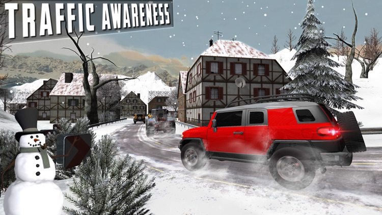 Snow Driving Simulator - FJ 4x4 Cruiser Driving