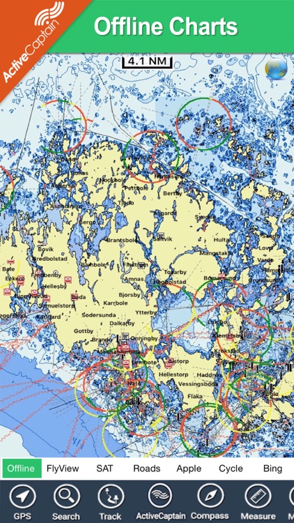 Aaland Islands - GPS map offline charts Navigator