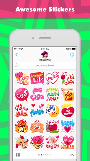 Lebanese Love stickers by MissChatZ