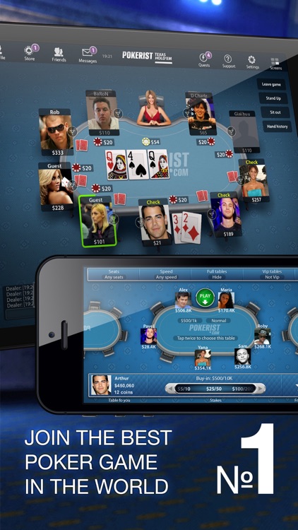 Pokerist: Texas Holdem Poker Game Online screenshot-0