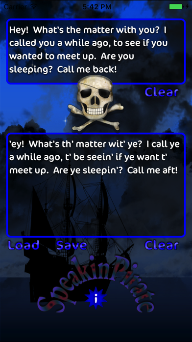 Speakin Pirate review screenshots