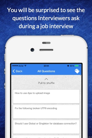 Free app for PHP technical job interview questions screenshot 2