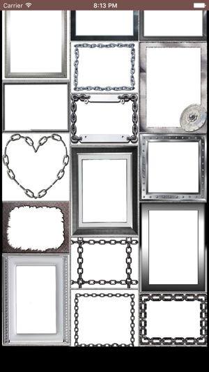 Metal Photo Frames - Silver, Steel, Shin