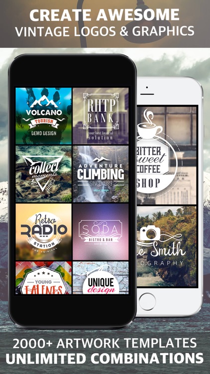 Vintage Design Logo Maker - Poster & Logo Creator