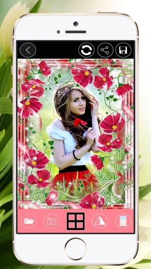 Romantic Flower Photo Frames