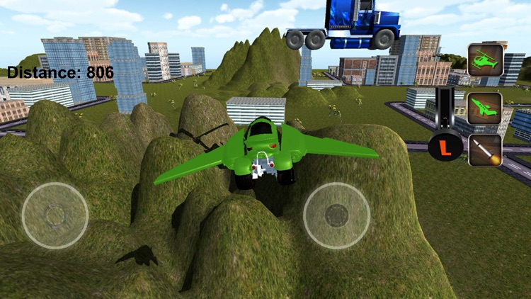 Flying RC Robote Simulator: Bike Flight Racing screenshot-3