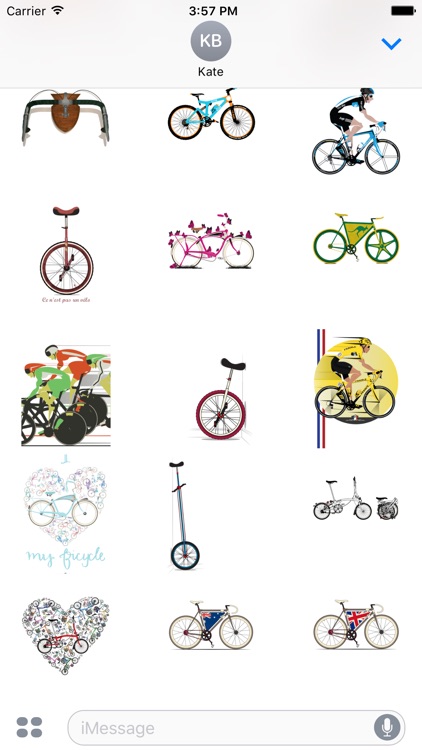 Bikes - Redbubble sticker pack