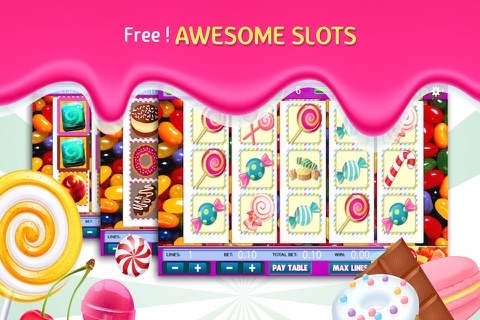 Candy Sweet Slots - Social Jackpot Casino screenshot 2