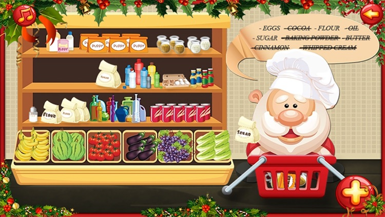 Christmas Cake Maker - Santa Cooking Game