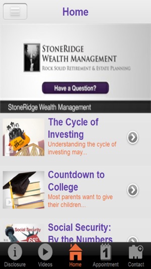 Stone Ridge Wealth Management(圖2)-速報App