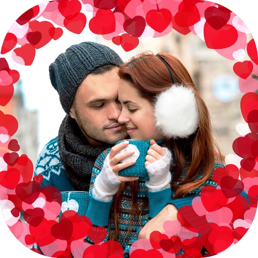 romantic photo collage