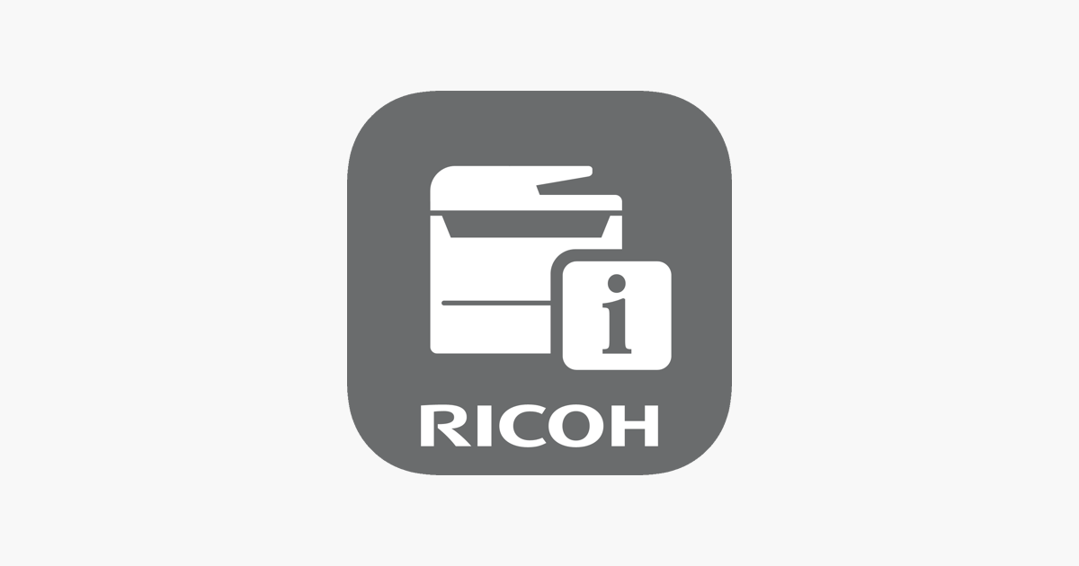 ‎RICOH SP 200 series Smart Organization Monitor on the App Store
