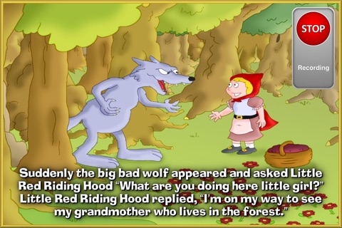 Little Red Riding Hood by Read & Record screenshot 4