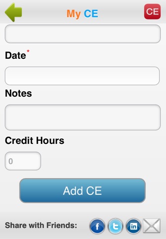 CE App - Find & Track CE/CME screenshot 3