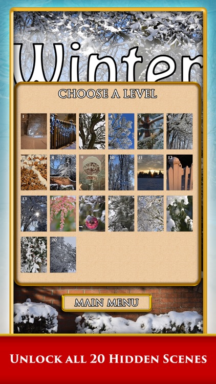 Hidden Scenes - Winter Puzzles screenshot-3