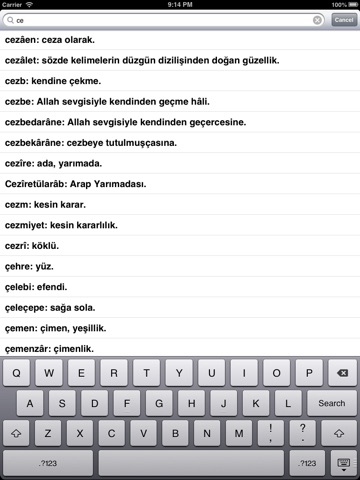 Lugat Sozluk screenshot 2