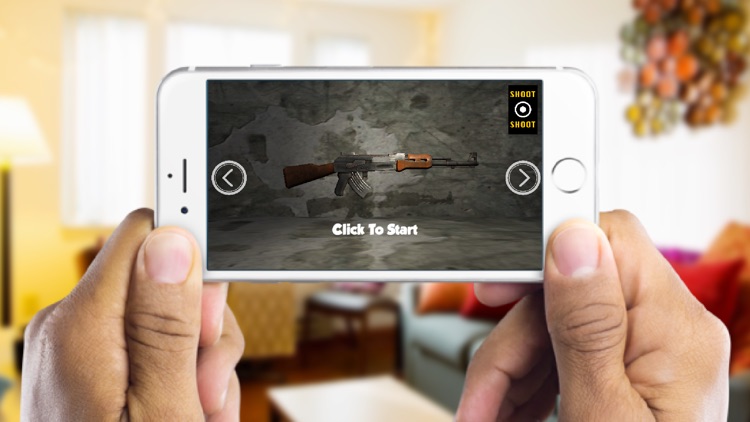 3D Gun Shot Sounds AR VR - Augmented Reality Game