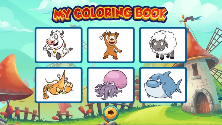 My Coloring Book: Girls ~ Fun Drawing Game