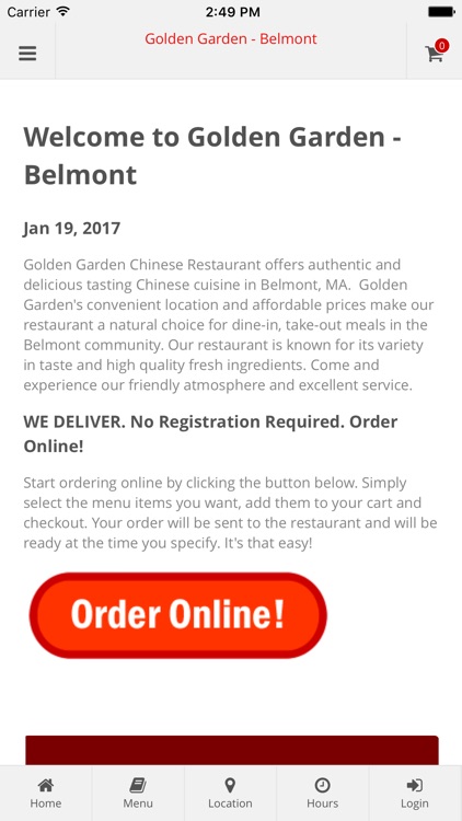 Golden Garden - Belmont