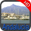 Marine : Andalusia (Spain) HD - GPS Map Navigator