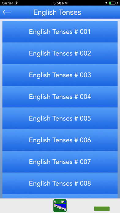 How to cancel & delete English Tenses - Past Present Future from iphone & ipad 3