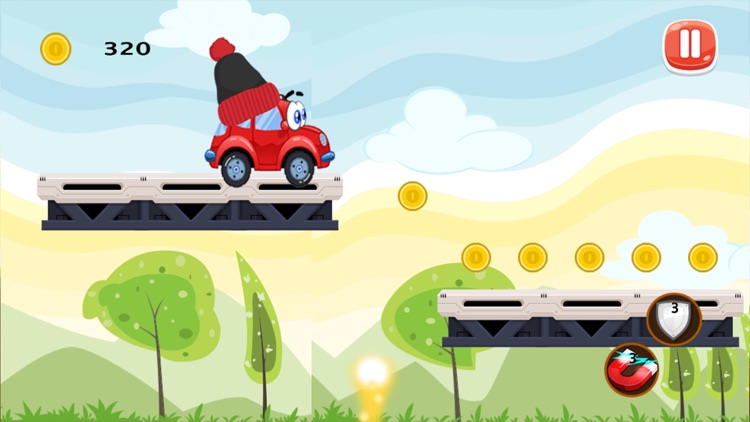 Red Car Hill Racing Adventure - Wheely 6 Version