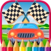 Vehicles &amp; Car Coloring Book Drawing Game for Kids