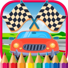 Activities of Vehicles & Car Coloring Book Drawing Game for Kids