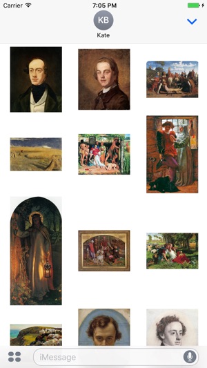 William Holman Hunt Artworks Stickers