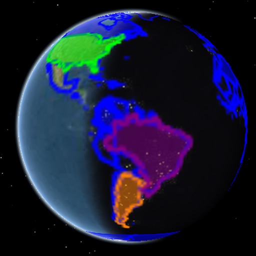 3D Visited Countries