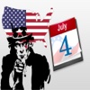 4th of July : Happy Independence Day Stickers