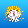 Willie The Cute Jellyfish Animated Stickers