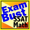 SSAT ISEE Math Prep Flashcards Exambusters