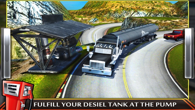 Hill Road - Oil Truckers Simulator screenshot-3