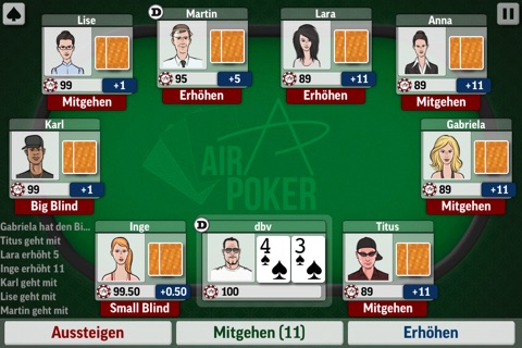 AirPokerLite screenshot 3