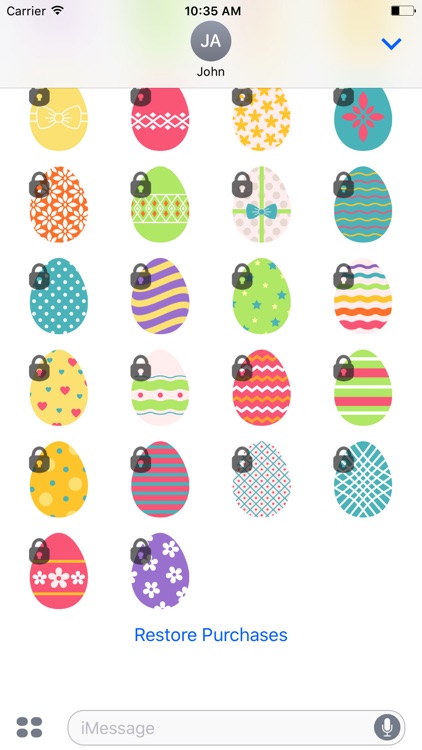 Springtime Easter Stickers screenshot-3