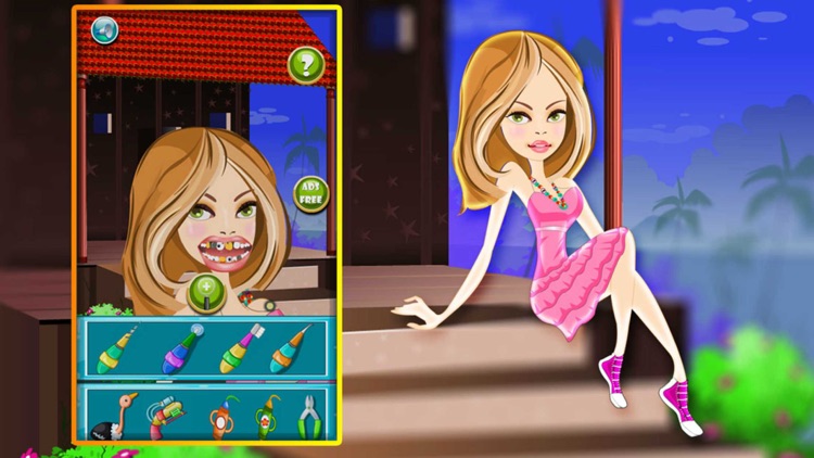 Dentist Game Pinky Girl screenshot-3