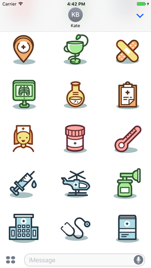 Medical Sticker Pack for Messaging(圖3)-速報App