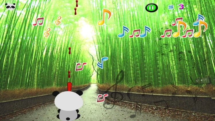 A Panda Collect Musical Notes PRO