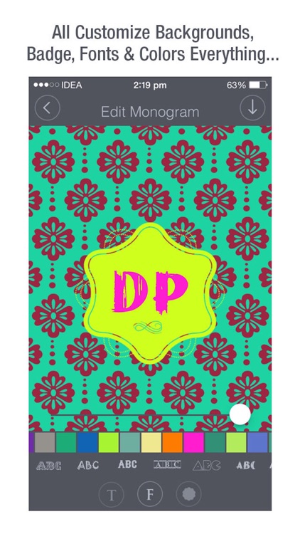 Monogram Creator PRO - Custom Amazing Monograms