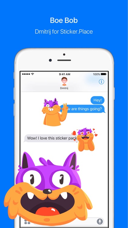 Boe Bob – Emoji & Stickers screenshot-0