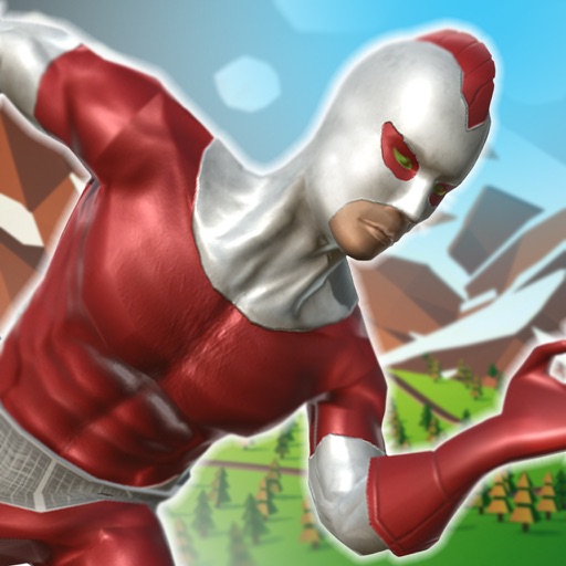 Superhero Criminal Story Icon