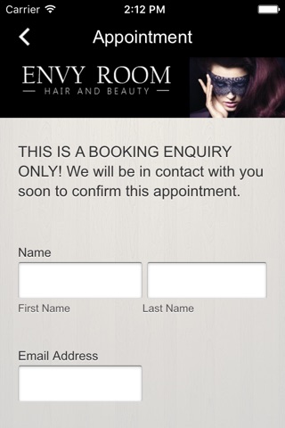 Envy Room Hair And Beauty screenshot 3