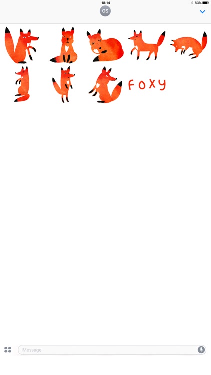 Foxy! Stickers