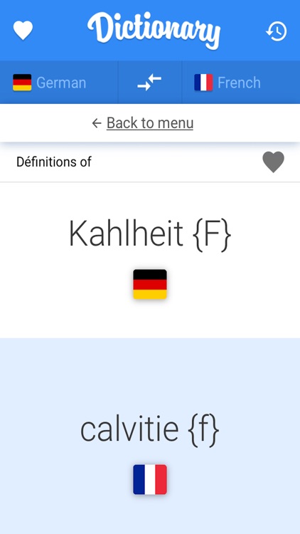 Français - Allemand Dictionnaire de poche Offline screenshot-3