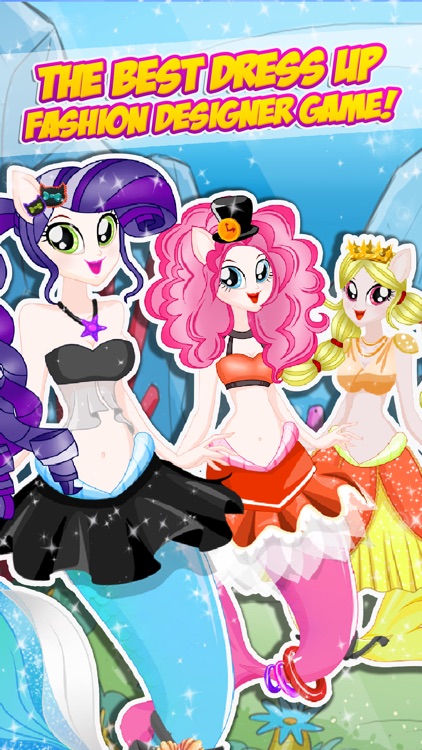 The Little Mermaid Dress Up and Salon Games