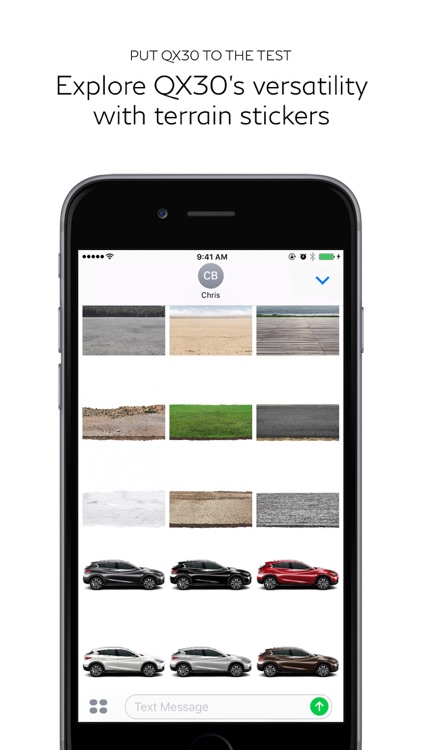 INFINITI QX30 Sticker Pack