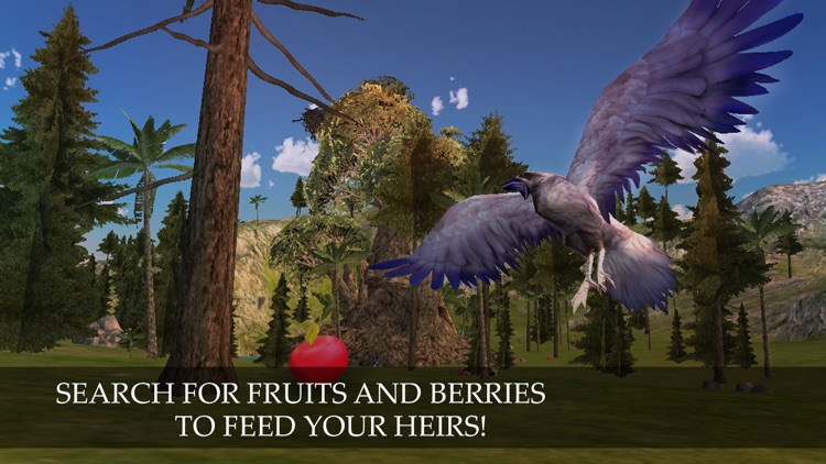 Flying Crow Bird Simulator screenshot-3